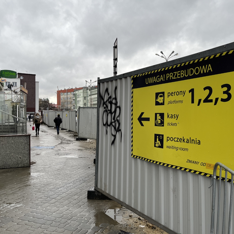 Budowa Rzeszowskiego Centrum Komunikacyjnego [styczeń 2023] - fot 2